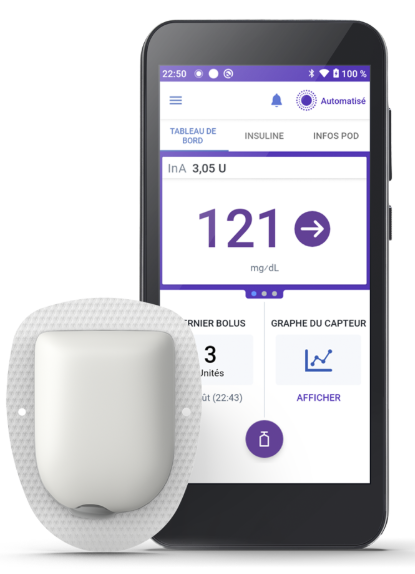 PDM OmniPod 5 (Kit de démarrage)